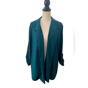 Elegant Teal Women's Jacket